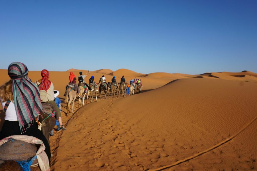 Overnight Camel Trekking in Merzouga